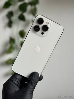 iPhone 13 Pro 256GB stříbrný - 100% baterie