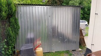 Plechová garáž 5x2.95m - 1