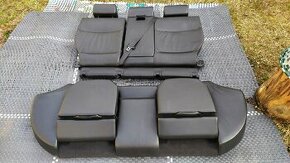 Zadní lavice E46 touring s dětskými podsedáky