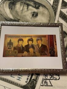 Zlatá bankovka The Beatles