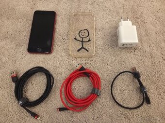 iPhone SE 2020, 64 GB, červený - perfektní stav - 1