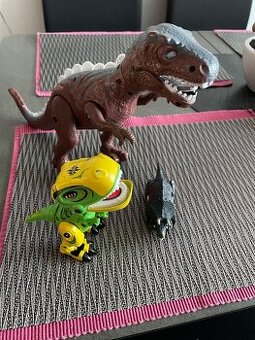 Dinosauři balíček - 6dinosaurů,kniha,dino pistole