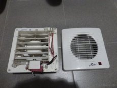 Pojistková skříňka-rozvodnice, ventilátor