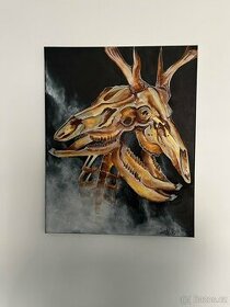 obraz 50x40 mutant jelen, leshen