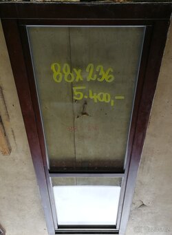 okna dřevěná euro