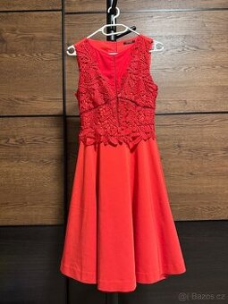 Červené šaty vel.34-36