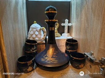 Vína souprava Karafa Egermann Czech