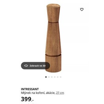 Mlýnek na koření Ikea Intressant