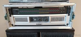 Nový zesilovač QSC GX5, RACK, DB DISPLAY MK II