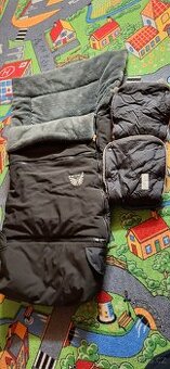 Luxusní hřejivý fusák do kočárku + návleky