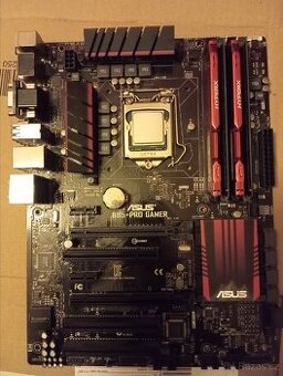 Herní Kit: i5-4690K (4.2GHz) + 24GB RAM + ASUS B85-Pro Gamer