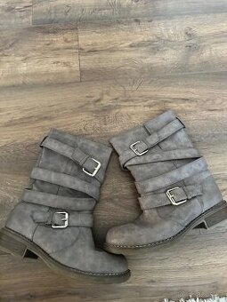 dámské motorkářské boty 37 velikost 25cm