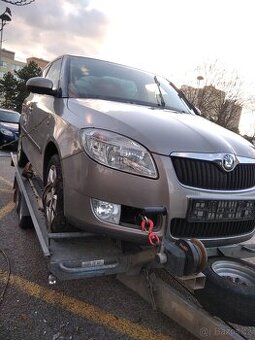 nd z škoda fabia 2 1.6 77kw bts sport sahara 9202 bílá