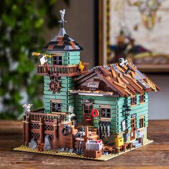 Nová stavebnice Ideas 21310 Starý rybářský obchod