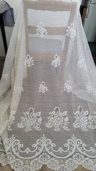 Záclony 444 / 165 cm ,  296 x 48 , 296 x 47 cm