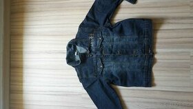 DŽÍNOVÁ BUNDA VEL. 134