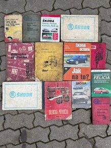 Veteránské knihy, dílenské manuály Škoda, Zetor, Trabant