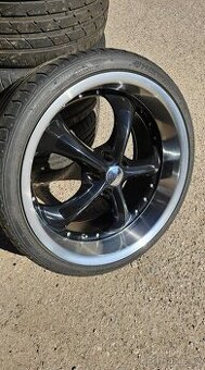 černá límcová Alu kola Mustang 20" – 5x114,3
