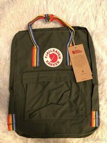 Batohy Fjällräven Kanken zelený rainbow