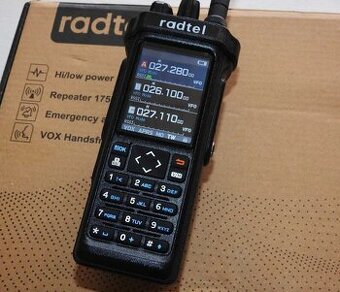 Prodám novou moderní vícepásmovou radiostanici Radtel
