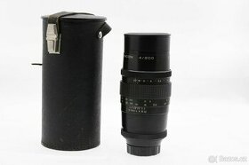 Pentacon 200mm f/4 M42 Full-Frame + adaptér