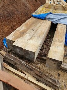 Dřevěné trámy nové 22x26x7m - 1