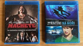 Blu-ray filmy Machete a Ztraceni na moři