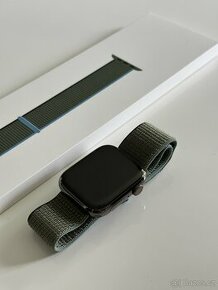 Apple Watch Series 7 Cellular 45mm ocel, v záruce