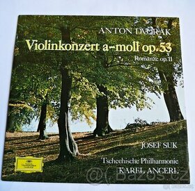 Anton Dvořák - Josef Suk - Karel Ancerl (LP)