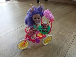 Mattel Enchantimals herní set na kolech Koloušek
