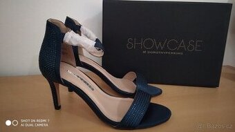 Společenské botičky zn.Dorothy Perkins, vel.36, tmavě modré