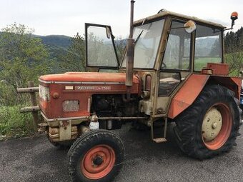 Zetor 4718 krásně/vzácně zachovalý stav, plná závaží