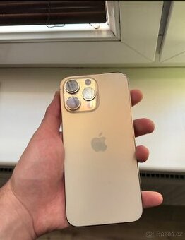 IPHONE 14 PRO MAX 128GB GOLD - SKVĚLÝ STAV