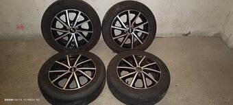 Alu kola R15 5x100 na letních gumách