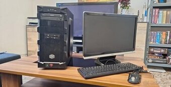 Herní PC včetně monitoru,klavesnice a myši
