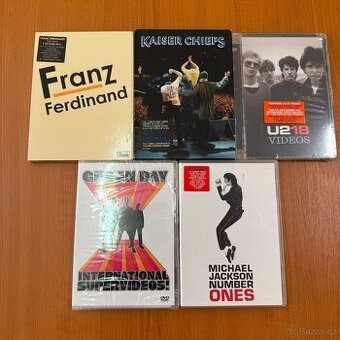 6 DVD Mix - U2 - Green Day - Jackson - Kaiser Chiefs - Franz
