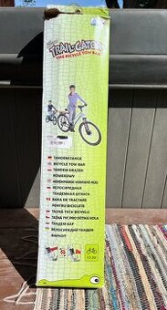 Tažná tyč Trailgator červená na kolo - nepoužitá