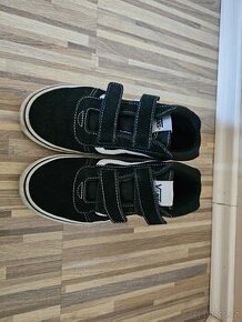 Prodám kotníkové kožené boty zn. Vans vel. 34 - 1