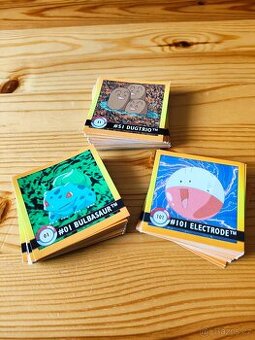 Prodám Pokémon nálepky kompletní sérii 1-150, Artbox