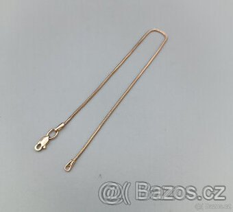 Zlatý náramek 1,45g, 14 kt, 585/1000, délka 19 cm