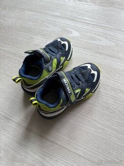 Blikající geox boty vel.24 - 1