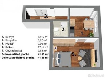 2+kk, Jánská ulice, Brno -střed