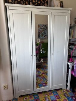 Šatní skříň IKEA světlá 190cm