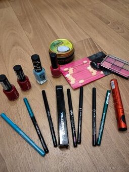 Tužky na oči+Laky+Stíny+Řasenka Nové