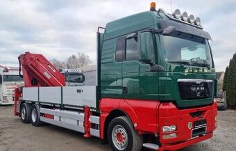 MAN TGX 26.440 - 6x2 - Valník + HR-MKH 541