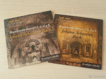J. S. Bach - Braniborský koncert č. 1-6 - 2x CD