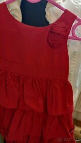 Krásné červené šatičky Next vel. 92