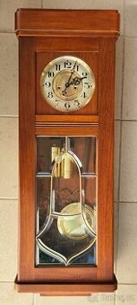 luxusní  secesní dvouzávažové hodiny