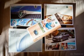 Kompletní dokumenty, návody k vozu Škoda Fabia II.