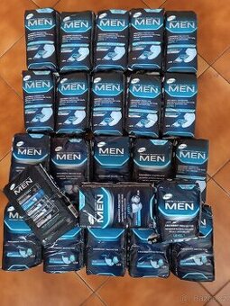 Pánské vložky, inkontinenční pomůcky Tena